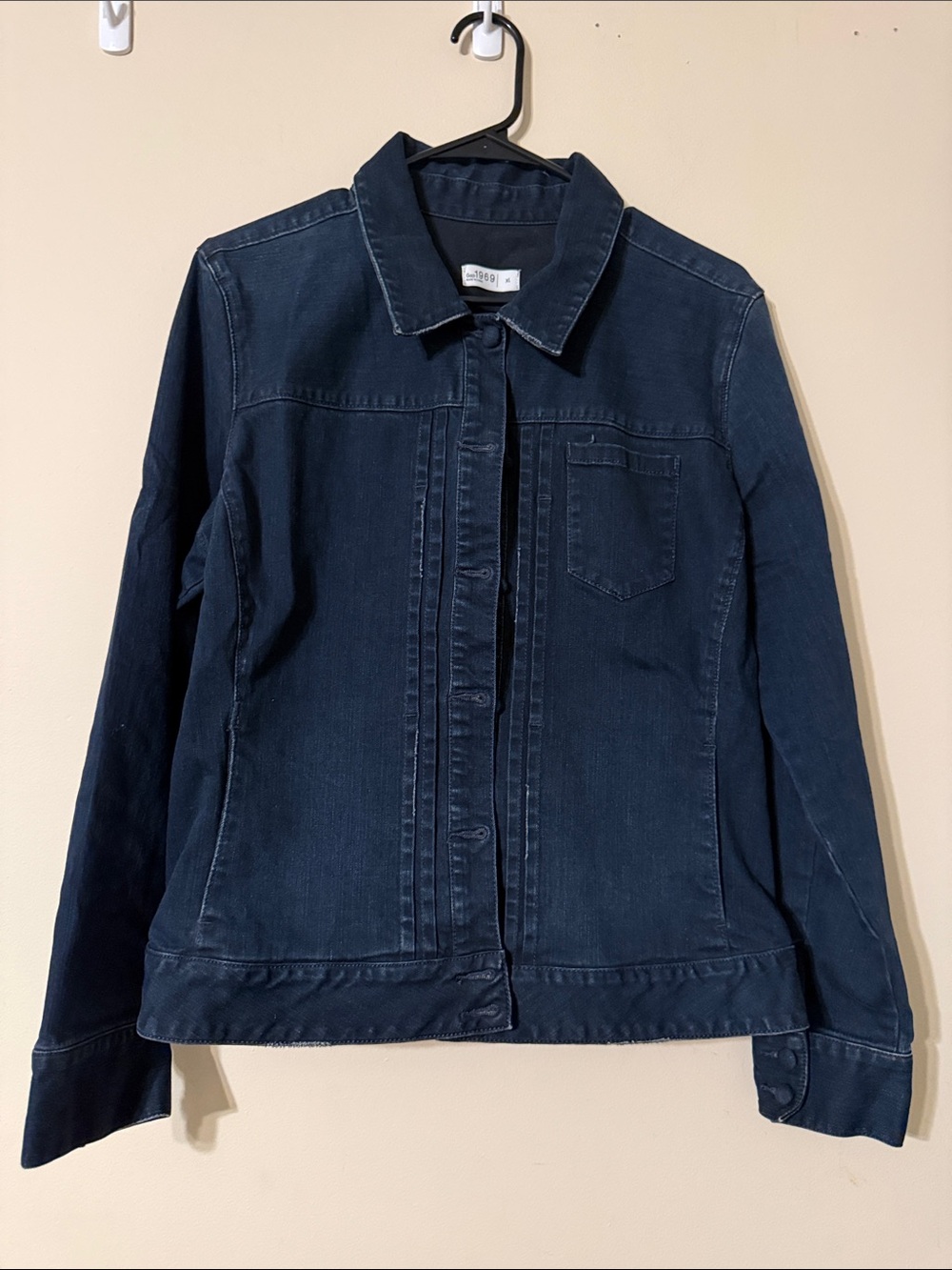 Gap 1969 Denim-Style Dark Navy Jacket - Women